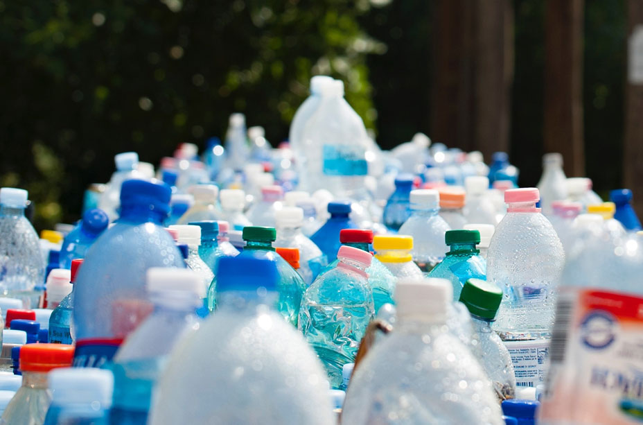 Un très grand nombre de bouteilles en plastique qui doivent être consignées en Allemagne