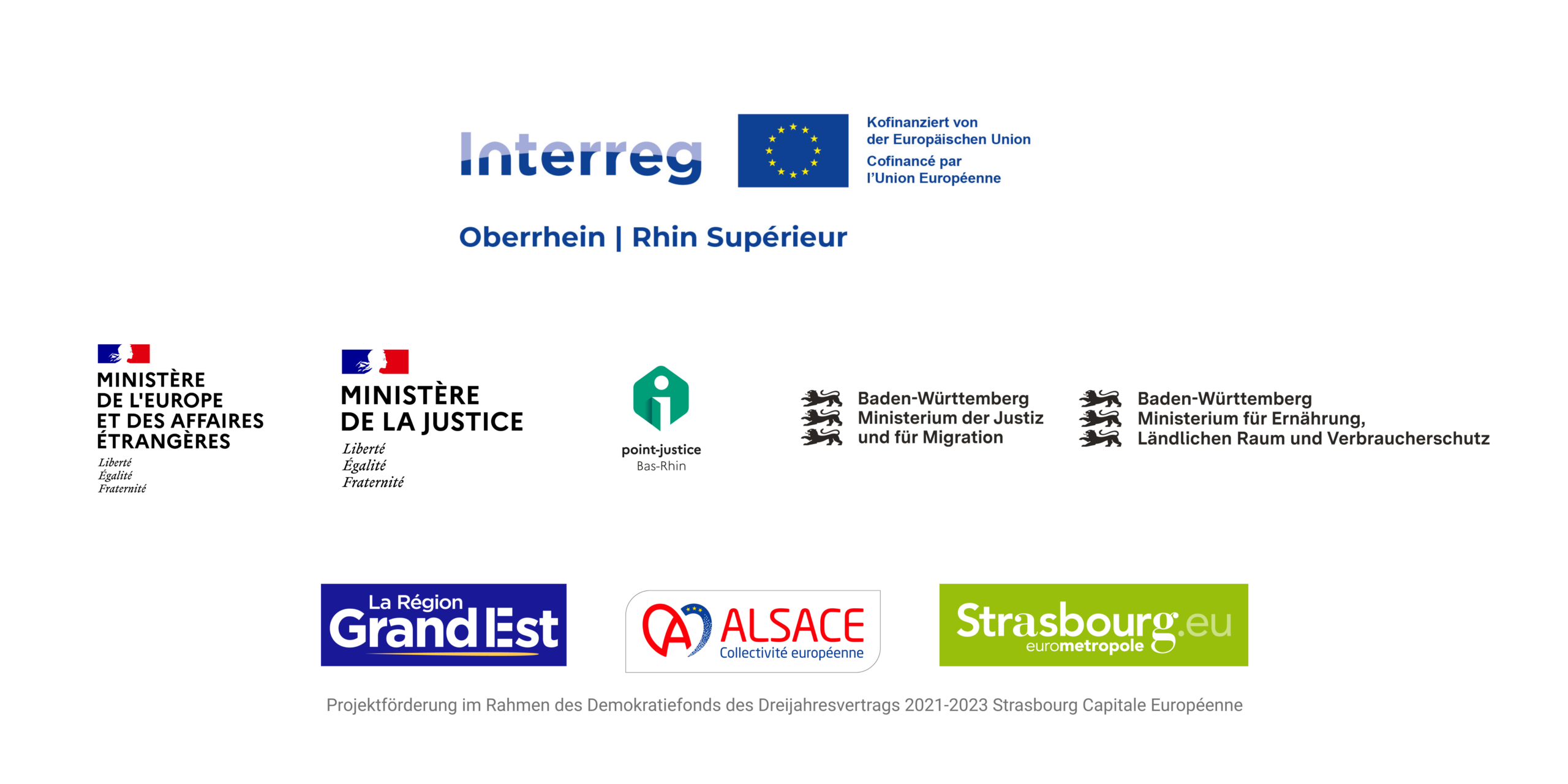 Die Finanzgeber des Projekts Justiz ohne Grenzen